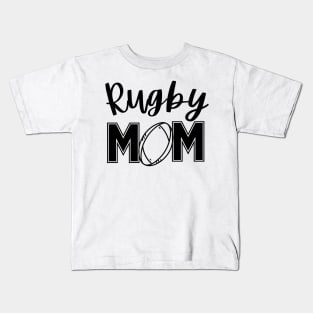 Rugby Mom Fun Kids T-Shirt